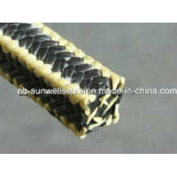 Aramid Corners Graphite PTFE Packing / Aramid Graphite PTFE Packing (SUNWELL)